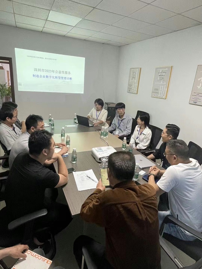 云訊通對金泰瀛公司進行數(shù)字化轉(zhuǎn)型現(xiàn)場會議
